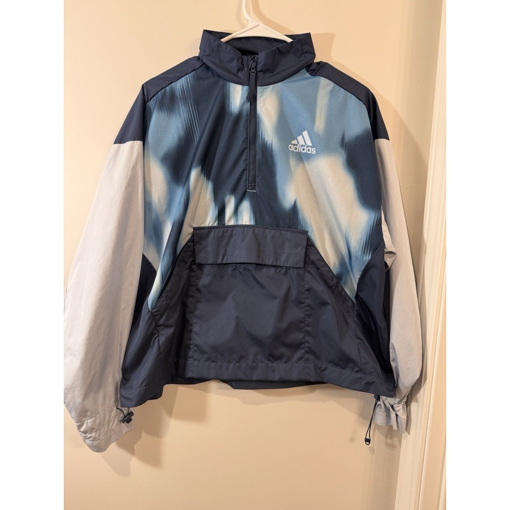 Adidas Women's XS Windbreaker Wind.RDY Pullover Bull Wave Anorak